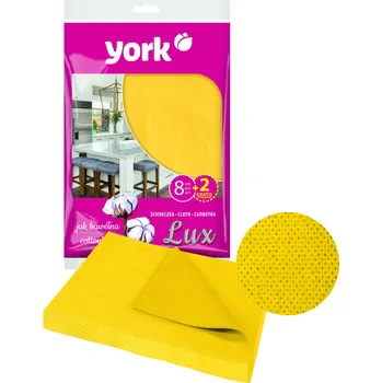 YORK Domácí utěrka LUX 8+2 ks zdarma