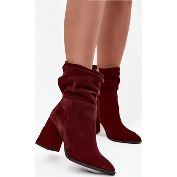 Dámská zimní obuv Boty na podpatku model 220194 Step in style 37