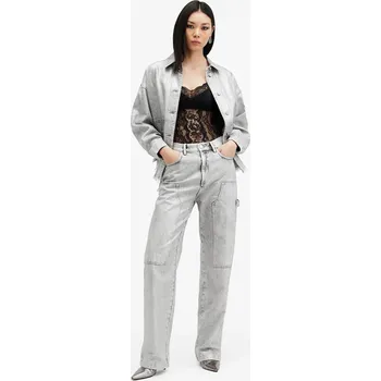 Dámské džíny Bavlněné džíny AllSaints MIA W056EB šedá 90J, vel. 25