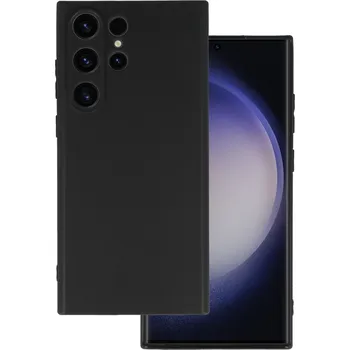 Pouzdro na mobilní telefon Zadní kryt MATT pro SAMSUNG GALAXY S23 ULTRA Black