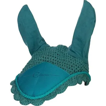 Koňská maska proti hmyzu Čabraka Covalliero Duavita, tyrkys velikost Pony