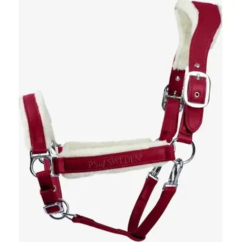 PS of Sweden Ohlávka Premium Fluffy PS of Sweden, midnight fuchsia FULL