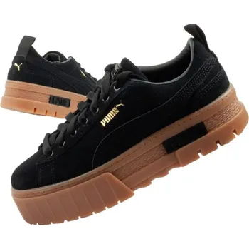Dámská běžecká obuv Puma Mayze dámské sportovní boty Sneakers platform black fashion leather dámské 39