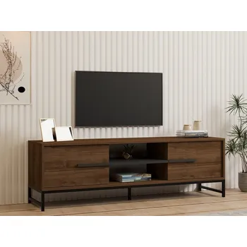 Televizní stolek TV stolek Mono - Walnut
