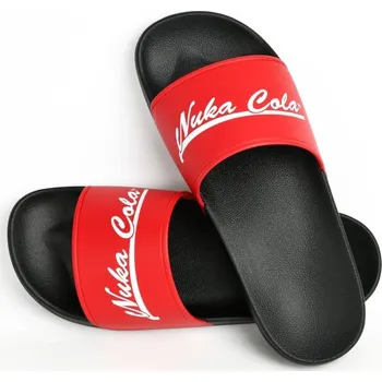 Pánské pantofle DEVplus Pantofle Fallout - Nuka Cola 44/45 Černá/červená