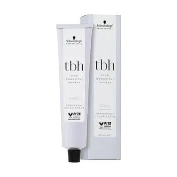 Barva na vlasy Schwarzkopf Professional tbh Cool Permanent Color Creme šetrná barva - studené odstíny 60 ml, 3-16 C