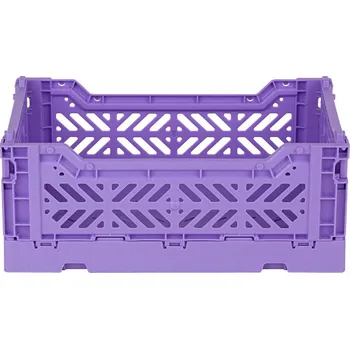 úložný prostor na hračky Aykasa Minibox Foldable Crate - Taro Milk Tea