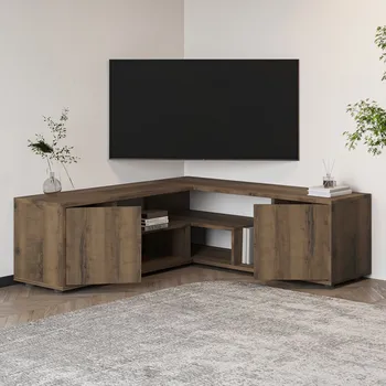 Televizní stolek TV stolek Rosa - Antique Walnut