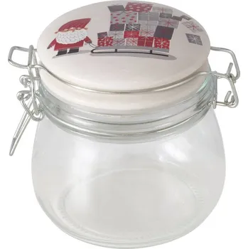 Keramický dřez Boltze Home Dóza s porcelánovým víkem MONTI, 450 ml, délka: 12,9 cm