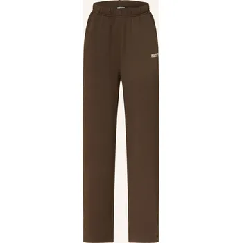 Rotate Dámské Tepláky, tmavě hnědá / krémová, 38