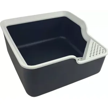 Toaleta pro kočku Kočičí záchod s lopatkou hranatá 40x40x18