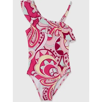 Dámské plavky Jednodílné dětské plavky Guess růžová barva J4GZ00.MC052.PPYH 30X, vel. 88-96