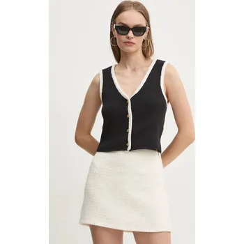 Dámská vesta Vesta Abercrombie & Fitch KI150.4193.900 černá 99X, vel. L