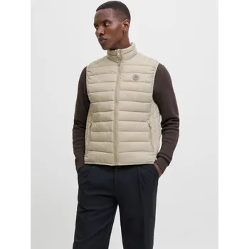 Jack&Jones pánská vesta bez rukávů JJEBRADLEY LIGHT BODYWARMER COLLAR NOO 12280973 CROCKERY XL