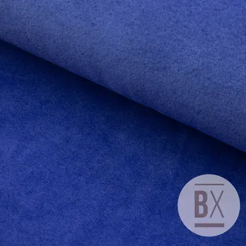 Velur Nicky Uni - Modrá královská