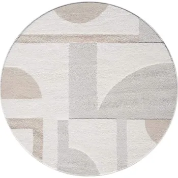 Koberec Koberec Lounge 9992 krémový kruh