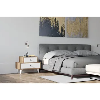 Noční stolek Noční stolek Mise - White