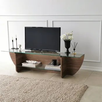 Televizní stolek TV stolek Lily TV - Walnut