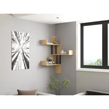 police Nástěnná police Bombe - Sapphire Oak