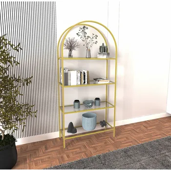 Knihovna Knihovna Mona - Gold Glass