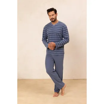 Pánské pyžamo 490 BIG - Regina XXL hnědá