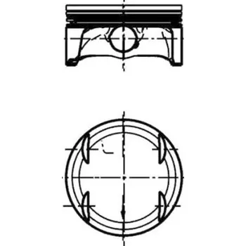 Autodíl Píst KOLBENSCHMIDT 40348600