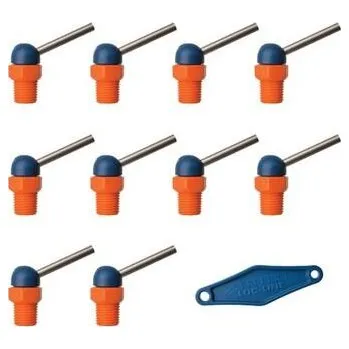 Zahradní hadice LOC-LINE CT tryska vysokotlaká - Závit 1/4", průměr trysky 4,1 mm, přesah kovového hrdla 31,8 mm - LL79075-1