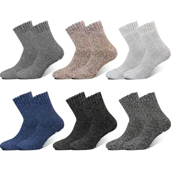 Pánské tričko PESAIL Pánské protiskluzové termoponožky ALPACA WZ85 3 páry Velikost: 40-43