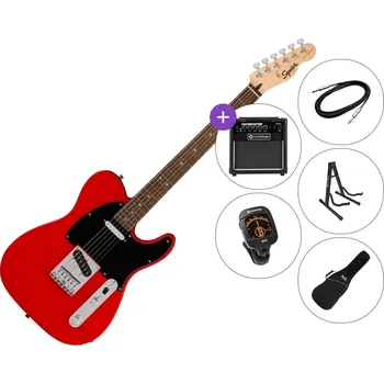 Elektrická kytara Fender Squier Sonic Telecaster LRL SET 2 Torino Red Elektrická kytara