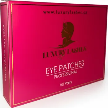 Luxury Lashes Gelové podložky pro prodlužování řas s výřezem Počet kusů: 25 ks