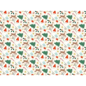 Balící papír Balicí papír vánoční - Merry Christmas 200 × 70 cm