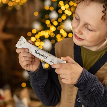 Čokoláda JANEK Vánoční karamelovo - mléčná tyčinka 40 g