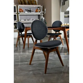 Jídelní židle Sada židlí (2 kusy) Touch v2 - Anthracite