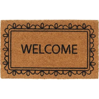 Rohožka vidaXL Rohožka před dveře přírodní 45 x 75 cm kokosové vlákno [155619]