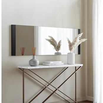 Zrcadlo Zrcadlo Boy Aynası Dekoratif Basic Siyah 40x120