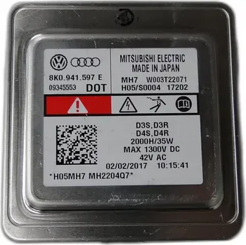 Řídící jednotka ŘÍDÍCÍ JEDNOTKA XENON ŠKODA OCTAVIA 3, SUPERB 2013- (8K0941597E)