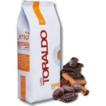 Káva Caffé Toraldo Miscela Bar Arancio N°10 zrnková káva 1kg