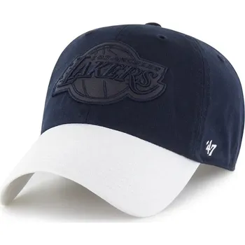 Kšiltovka Bavlněná baseballová čepice 47 brand NBA Los Angeles Lakers '47 x Tommy Hilfiger tmavomodrá barva, s aplikací, KCO-THCCU174GWL-NY KCO.THCCU174GWL.NY 59X, vel. ONE SIZE