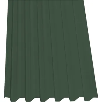 Střešní krytina SATJAM Plech trapézový SAT40 N střešní PE25 tl. 0,5 mm RAL 6005 tmavě zelený