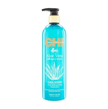 Šampon CHI Aloe Vera With Agave Nectar Curl Enhancing Shampoo jemný čistící šampon 739 ml