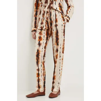 Dámské kalhoty Bavlněné kalhoty La Petite Française PENDULE PFPENDULE béžová 80X, vel. 44