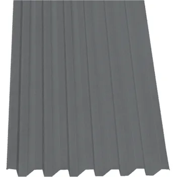 Střešní krytina SATJAM Plech trapézový SAT40 N střešní PE25 tl. 0,5 mm RAL 7024 grafitově šedý