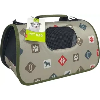 Taška pro psa a kočku Cestovní taška pro psy 50x24x27 Hnědý
