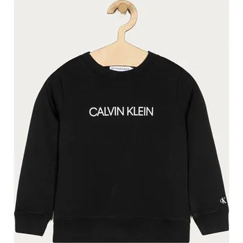 Chlapecká mikina Calvin Klein Jeans - Dětská mikina 104-176 cm IU0IU00162 černá 99X, vel. 176