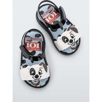 Dívčí sandály Dětské sandály Melissa x Disney černá barva M.33755 99X, EUR 19/20