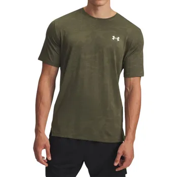 Pánské tričko Pánské funkční tričko Under Armour UA Tech Vent Jacquard SS-GRN Velikost: S