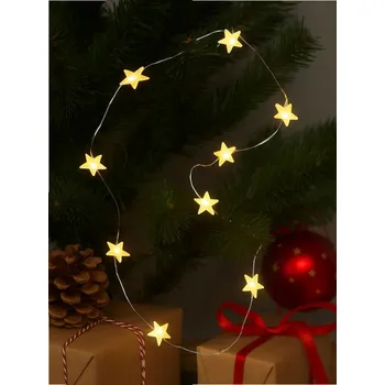 Vánoční dekorace Sinsay - Vánoční LED světýlka - bílá - 686HG-00X - 686HG-00X-ONE