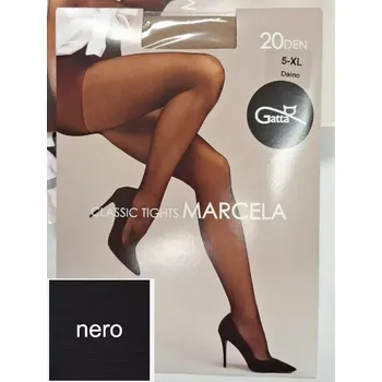 Dámské punčochy Dámské punčochy Marcela 20 DEN - 5 (XL) / černá