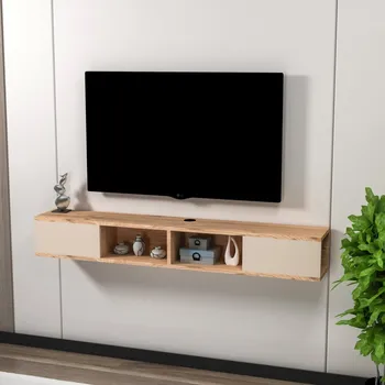 Televizní stolek TV stolek Mayer - Atlantic Pine, Beige