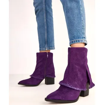 Dámská zimní obuv Boty na podpatku model 220269 Solea 37